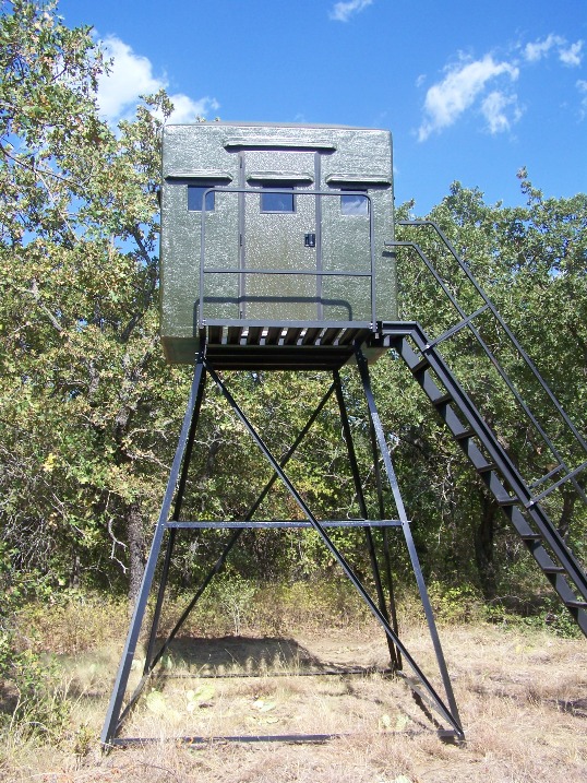 TEXAS DEER STANDS Hunting Box Blinds, Feeders,Deer Stand